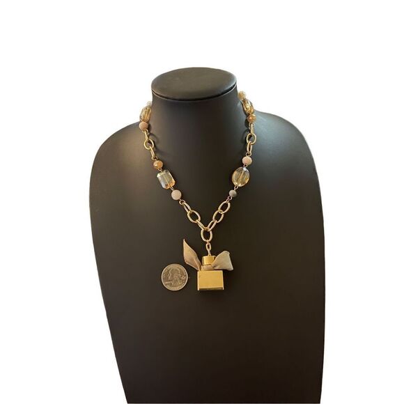 Burberry Perfume Pendant Necklace - Picture 2 of 5